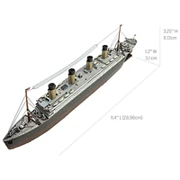 Metal Earth Premium Series RMS Titanic Ship 3D Metal Model Kit Fascinations