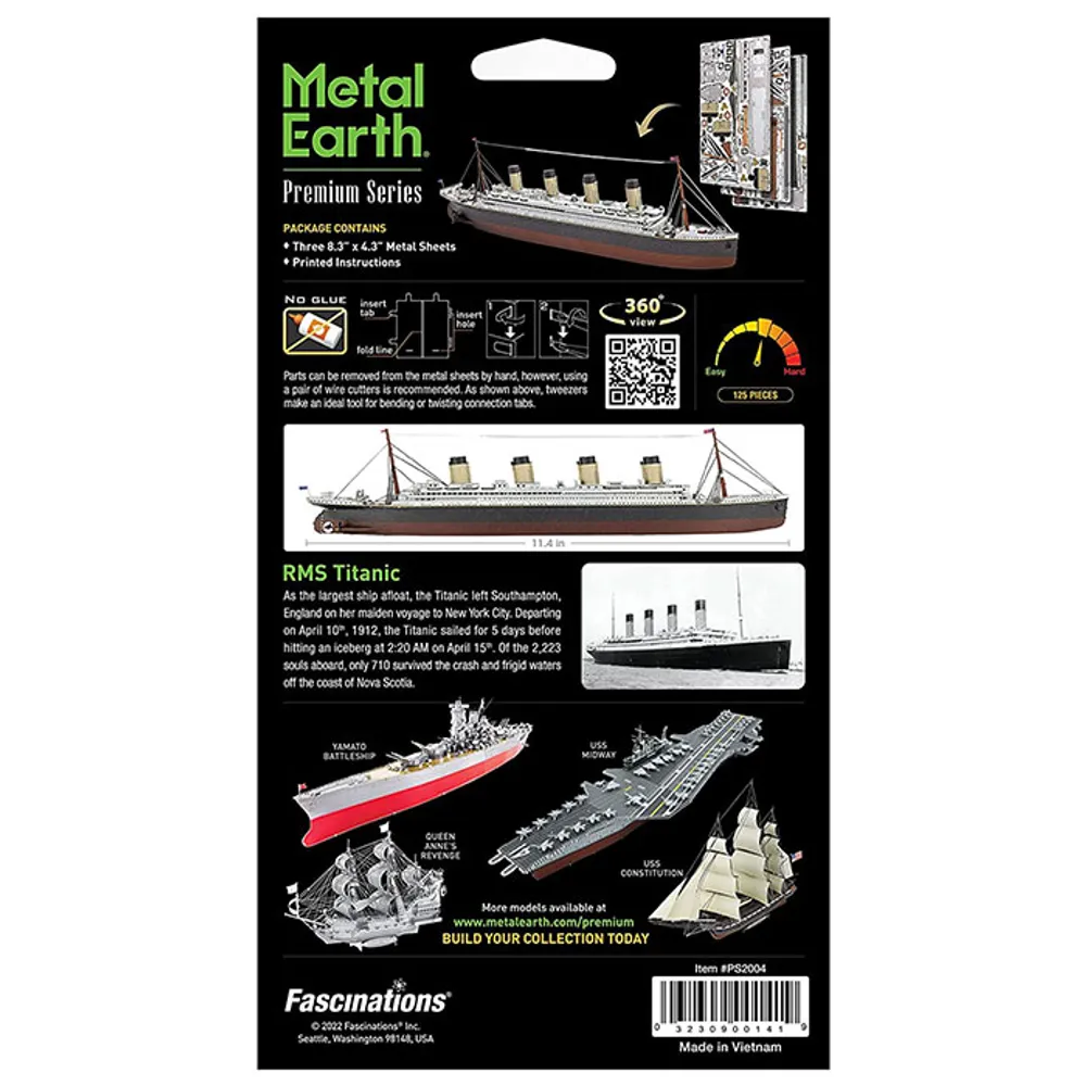Maquette Metal Earth Titanic - Autres jeux d'éveil - Achat & prix