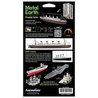 Metal Earth Premium Series RMS Titanic Ship 3D Metal Model Kit Fascinations