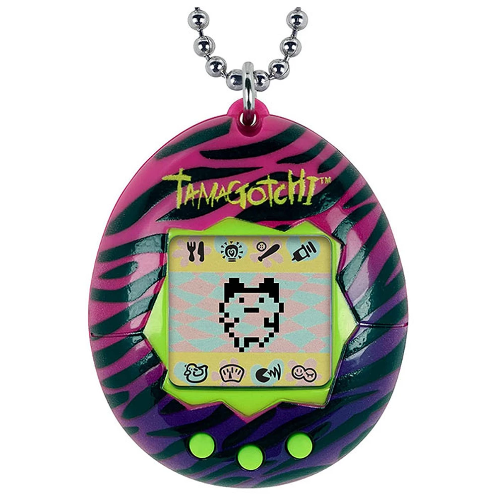 Tamagotchi Electronic Game, striped tiger