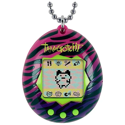 Tamagotchi Electronic Game, striped tiger