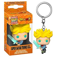 Funko Pop! Keychain Dragon Ball Super Super Saiyan Trunks with Sword