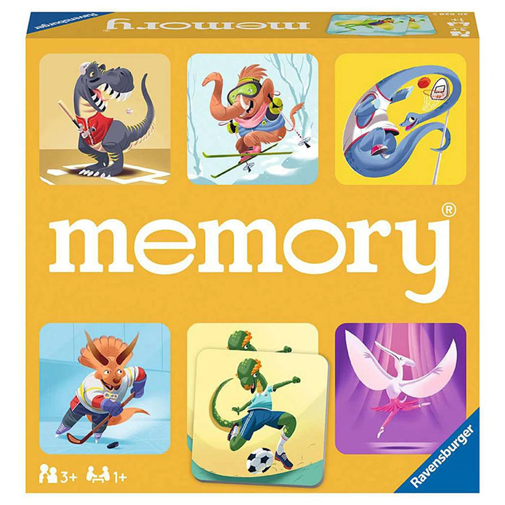 Ravensburger Memory Dinosaur Sports Card Game