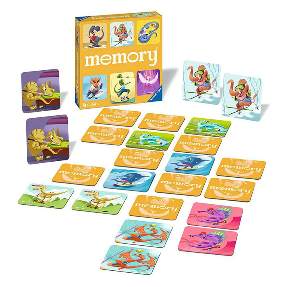 Ravensburger Memory Dinosaur Sports Card Game