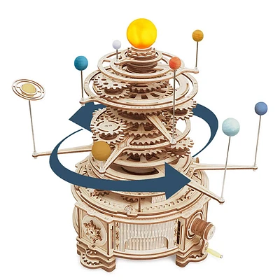 ROKR Mechanical Orrery 3D Wooden Puzzle – 316 PCS