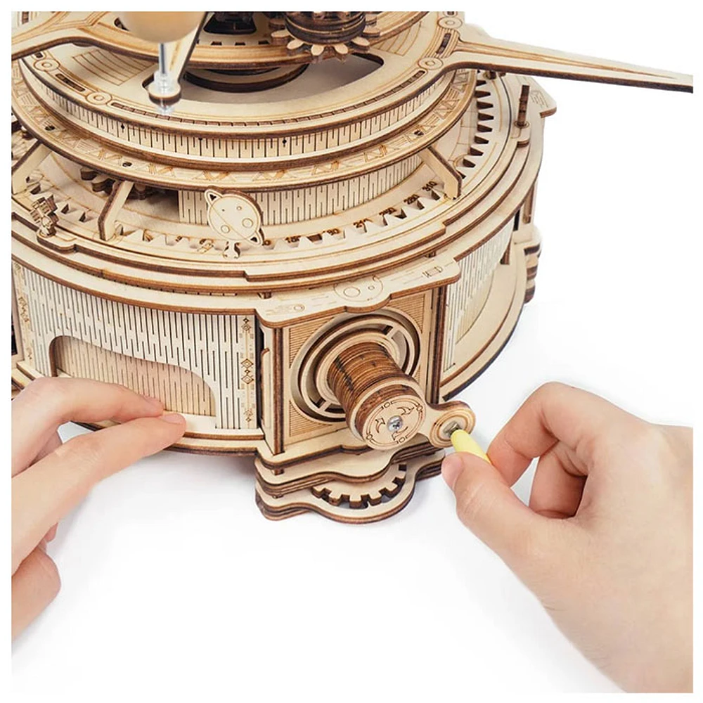 ROKR Mechanical Orrery 3D Wooden Puzzle – 316 PCS