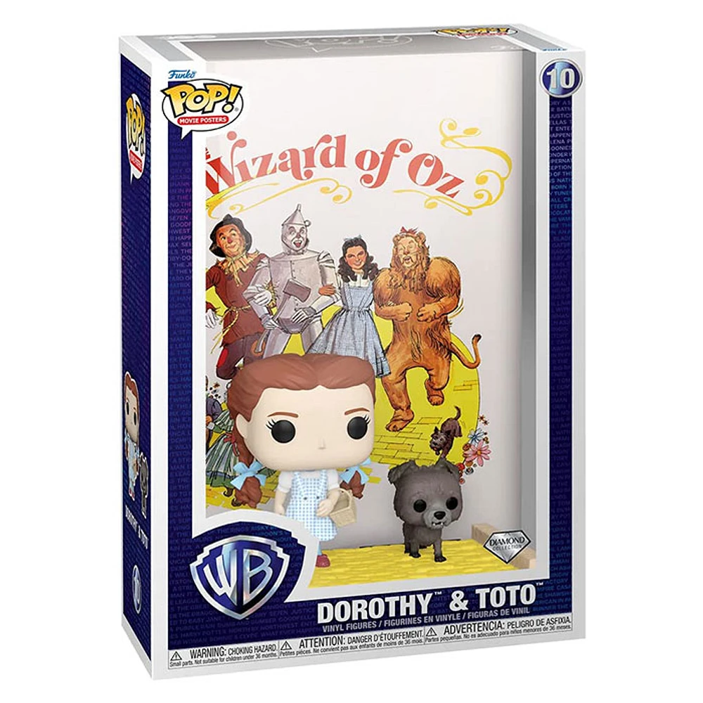 Funko Pop! Movie Poster WB 100 Wizard of Oz Dorothy and Toto