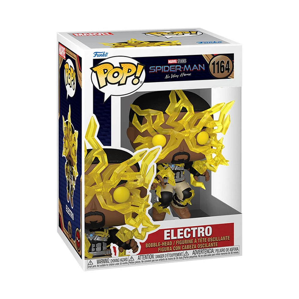 Funko Pop! Spider-Man No Way Home Electro in Finale Suit