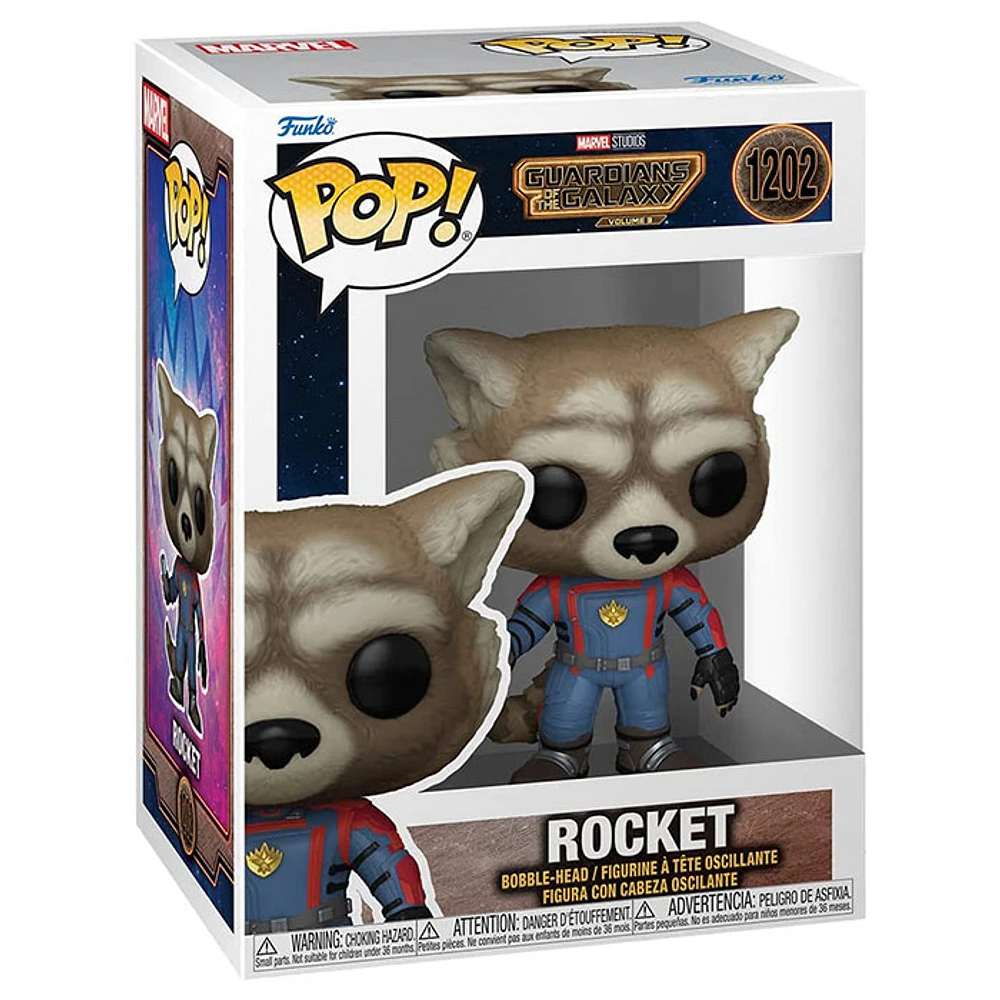 Funko Pop! Marvel Rocket Guardians of Galaxy Volume 3