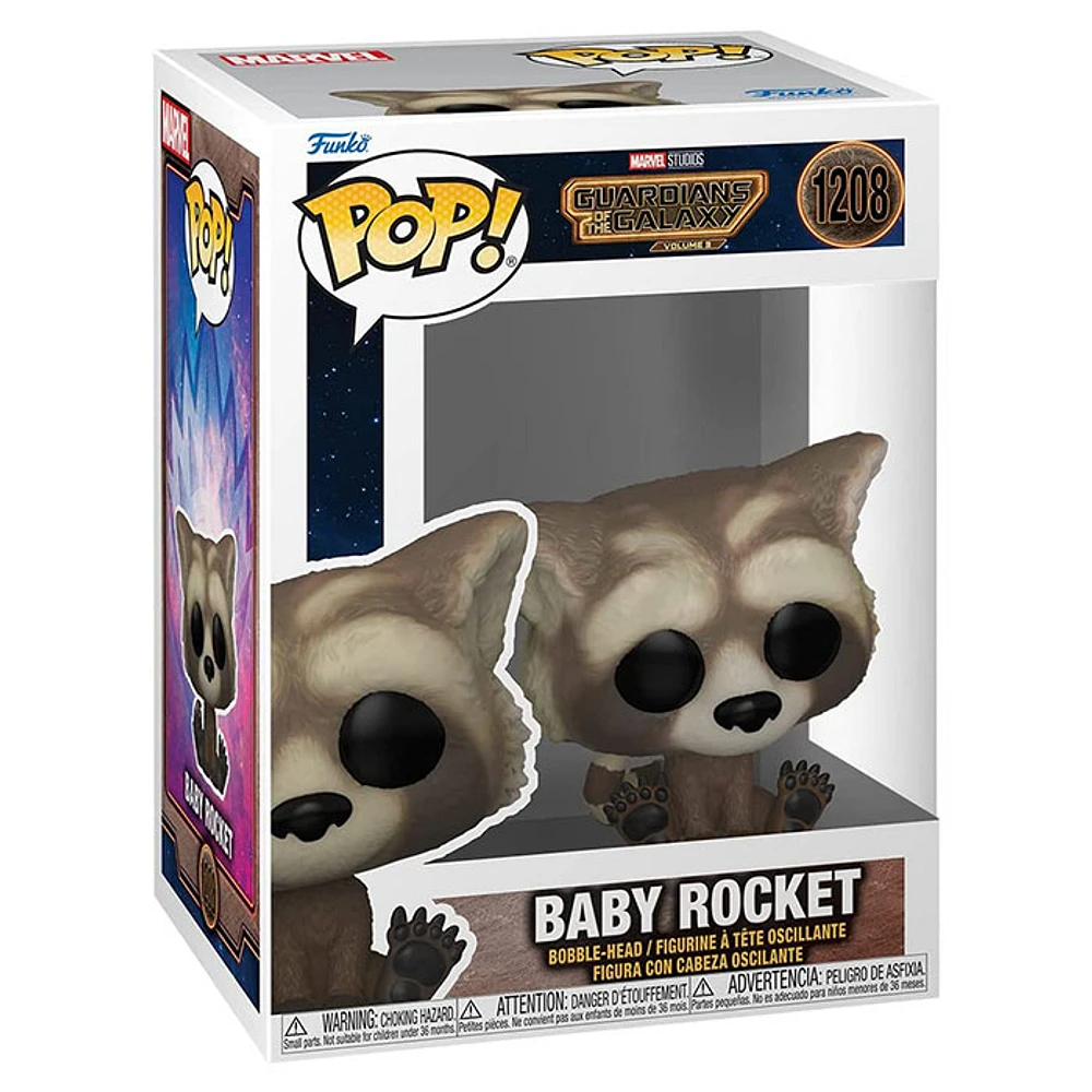 Funko Pop! Marvel Guardians of The Galaxy Volume 3 Baby Rocket