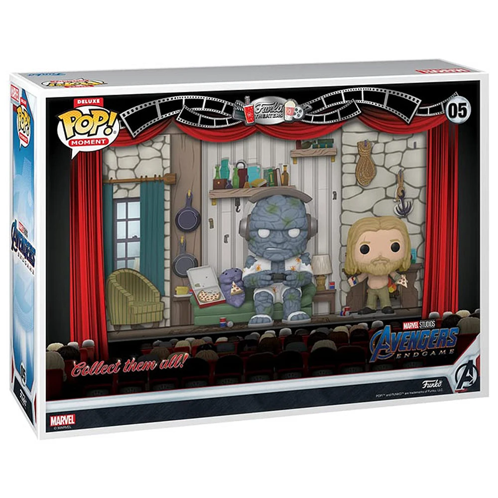 Funko Pop! Moments Deluxe Avengers Endgame Thor s House Miek Korg Thor