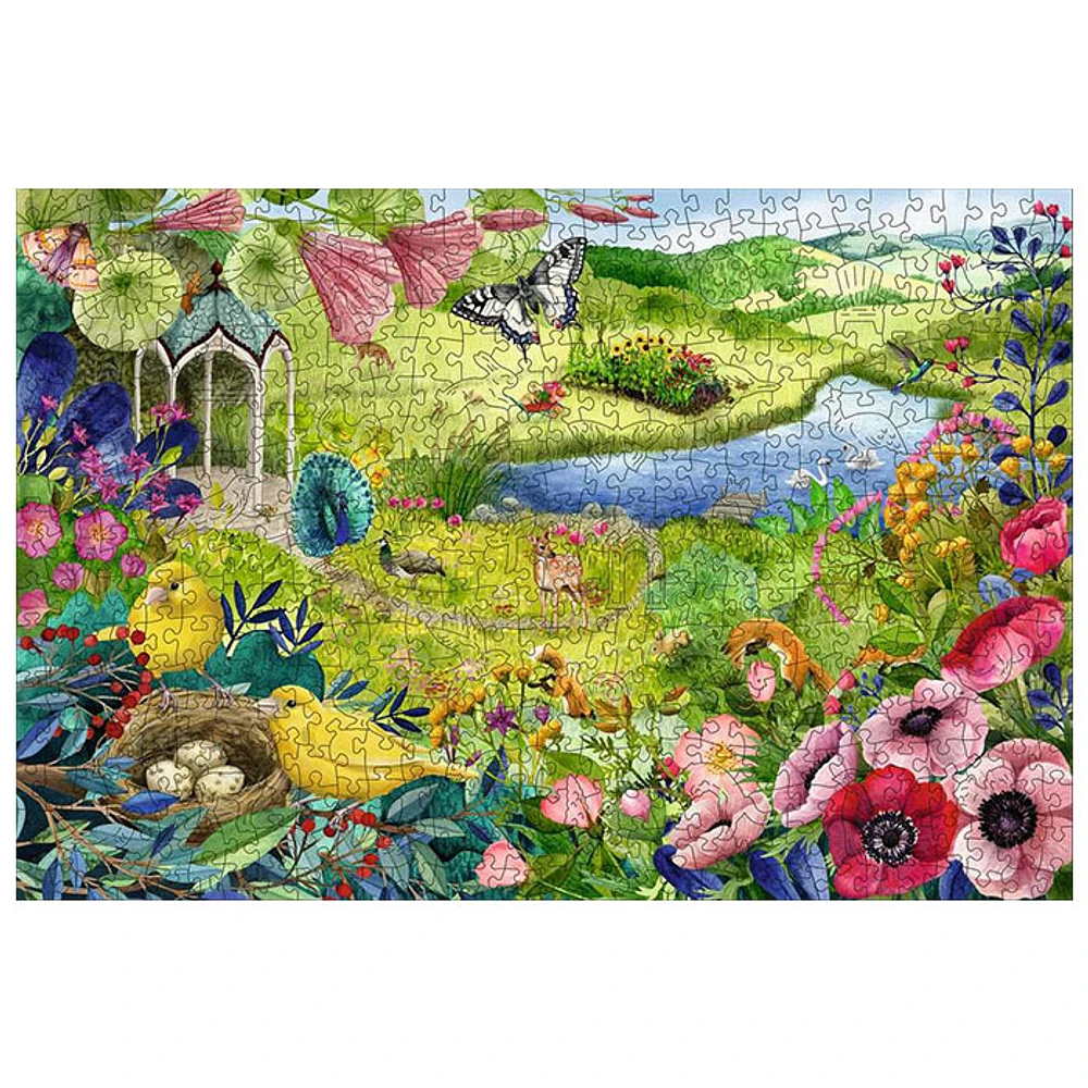 Ravensburger Nature Garden Wooden Puzzle – 500 Pieces