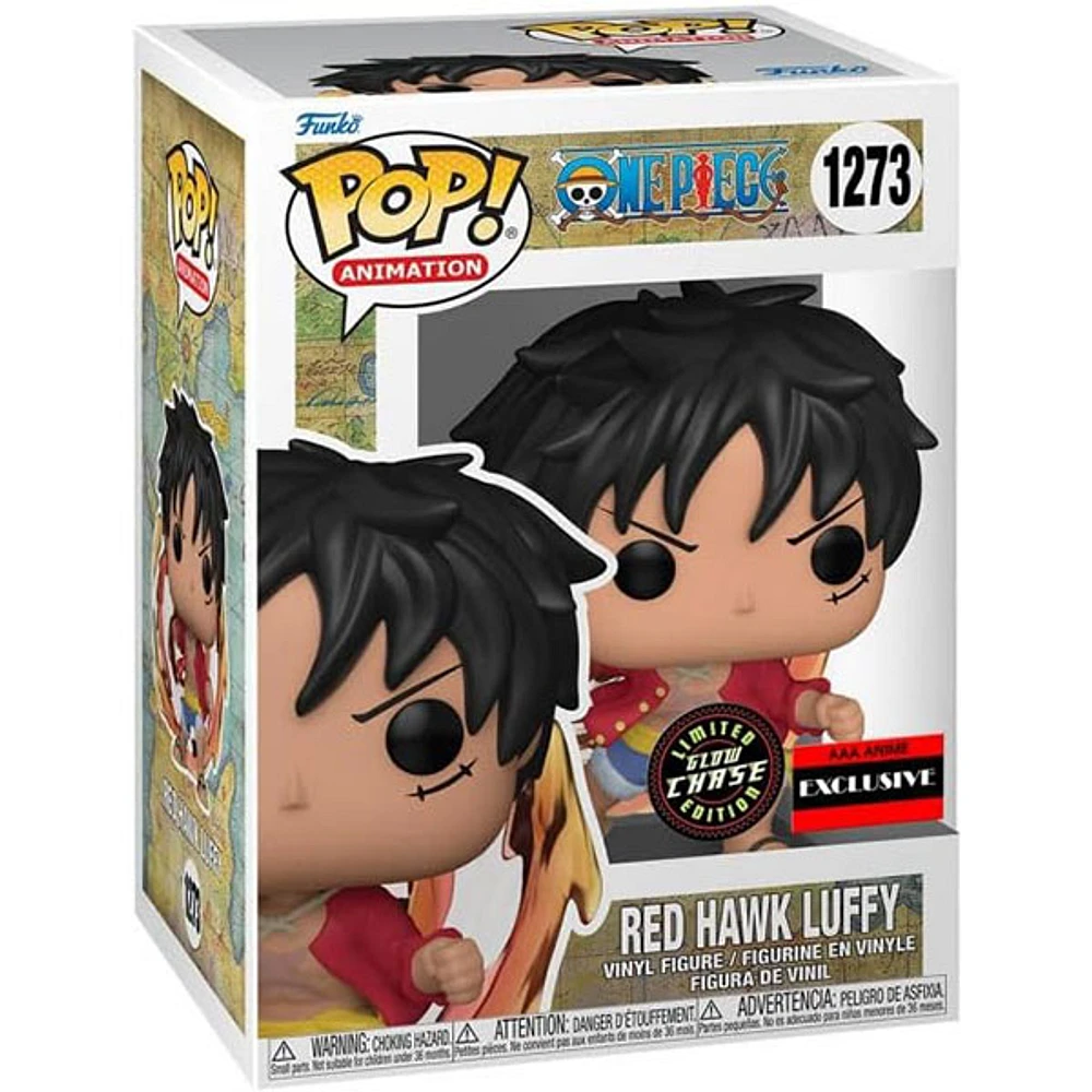 Funko Pop! One Piece Monkey D. Luffy Red Hawk Pop! Chase Edition