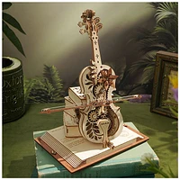 ROKR Magic Cello Mechanical Music Box 3D Wooden Puzzle – 199 PCS