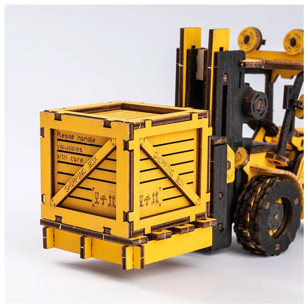 ROKR Forklift Engineering Vehicle 3D Wooden Puzzle – 139 PCS