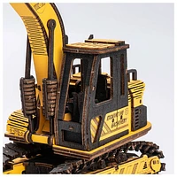 ROKR Excavator Engineering Vehicle 3D Wooden Puzzle – 395 PCS