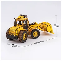 ROKR Bulldozer Engineering Vehicle 3D Wooden Puzzle – 211 PCS