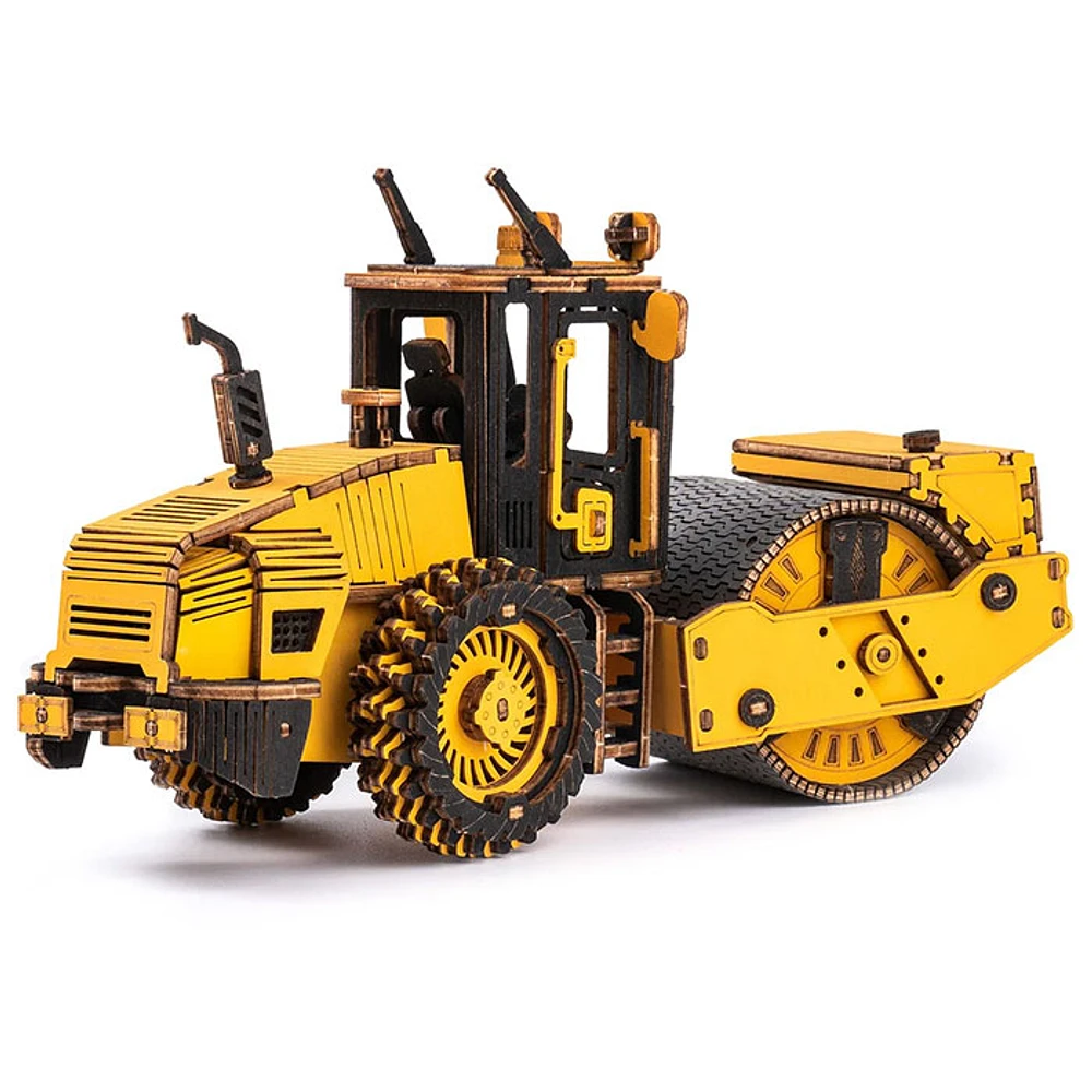 ROKR Road Roller Engineering Vehicle 3D Wooden Puzzle – 225 PCS