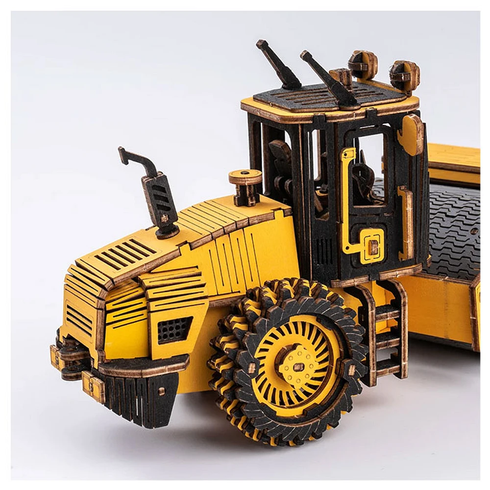 ROKR Road Roller Engineering Vehicle 3D Wooden Puzzle – 225 PCS