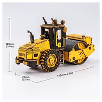 ROKR Road Roller Engineering Vehicle 3D Wooden Puzzle – 225 PCS