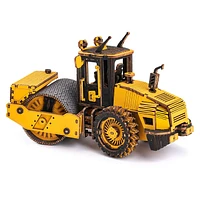 ROKR Road Roller Engineering Vehicle 3D Wooden Puzzle – 225 PCS