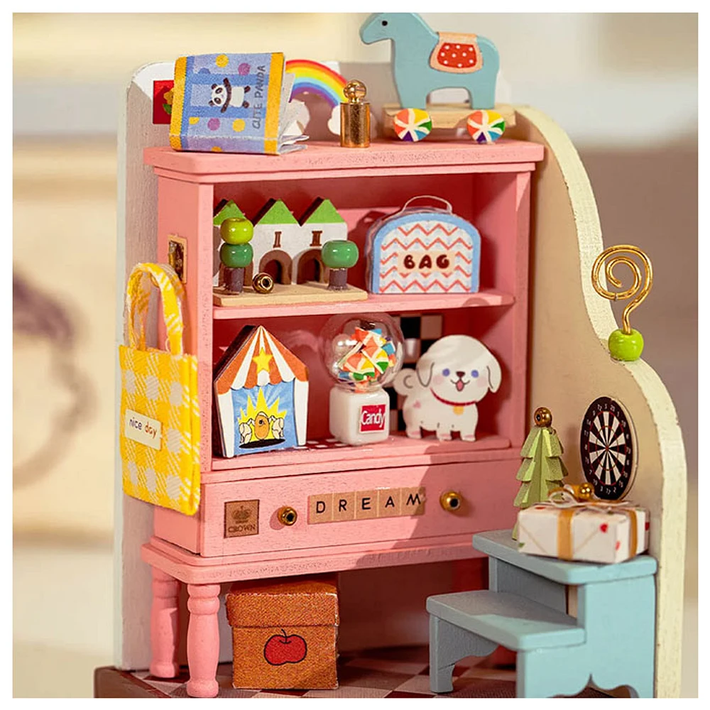 Rolife Childhood Toy House DIY Miniature House – 68 PCS