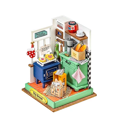 Rolife Afternoon Baking Time DIY Miniature House – 62 PCS