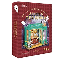 Rolife Alice’s Tea Store DIY Miniature House Kit – 136 PCS