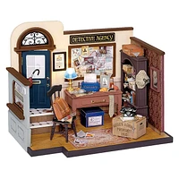 Rolife Mose’s Detective Agency DIY Miniature House Kit – 159 PCS