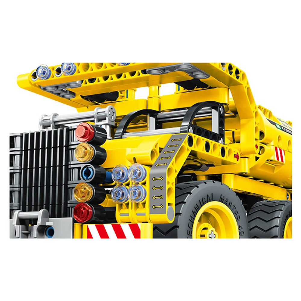 Mechanical Transmission Block Kit Engineering Dump Truck and Aircraft 2 in 1 Set – 361 Pieces