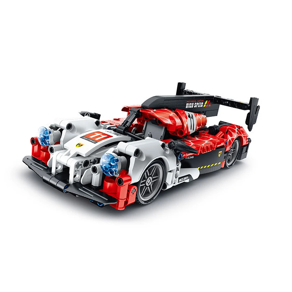 Pull Back Block Kit Super Car – 472 Pieces