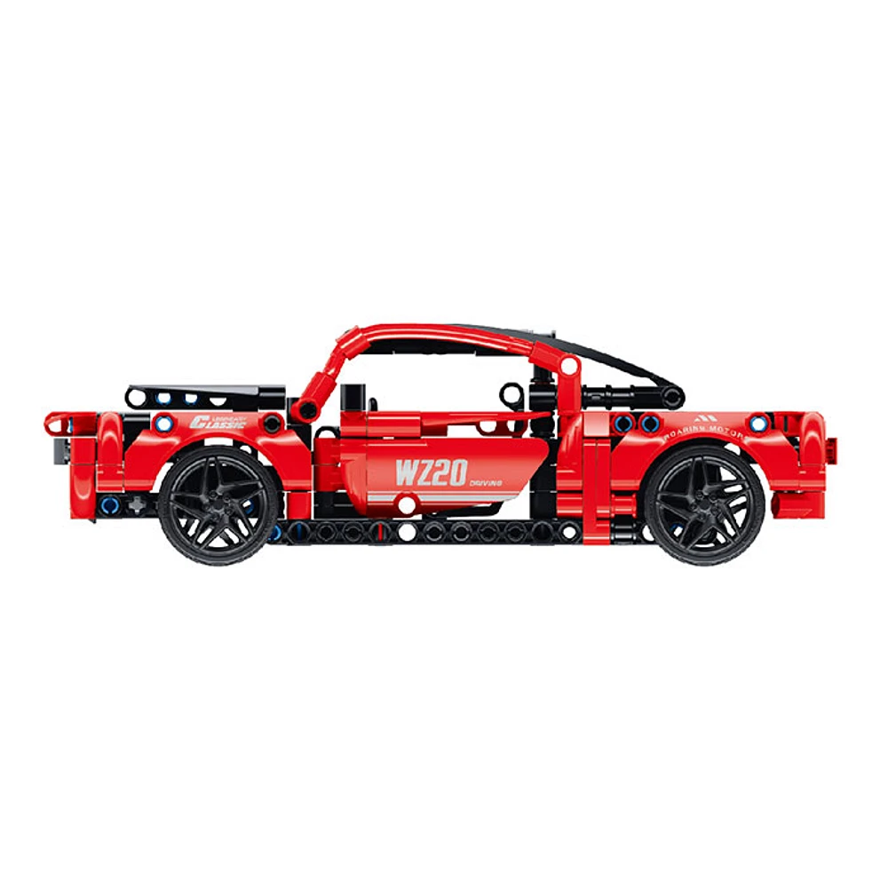 Pull Back Block Kit Super Car 2 – 457 Pieces