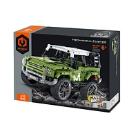 Pull Back Block Kit Off Roader with Shock Absorber – 474 Pieces