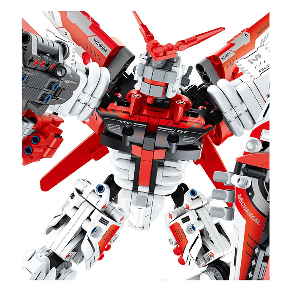 Block Kit Building Block Mecha – Pieces