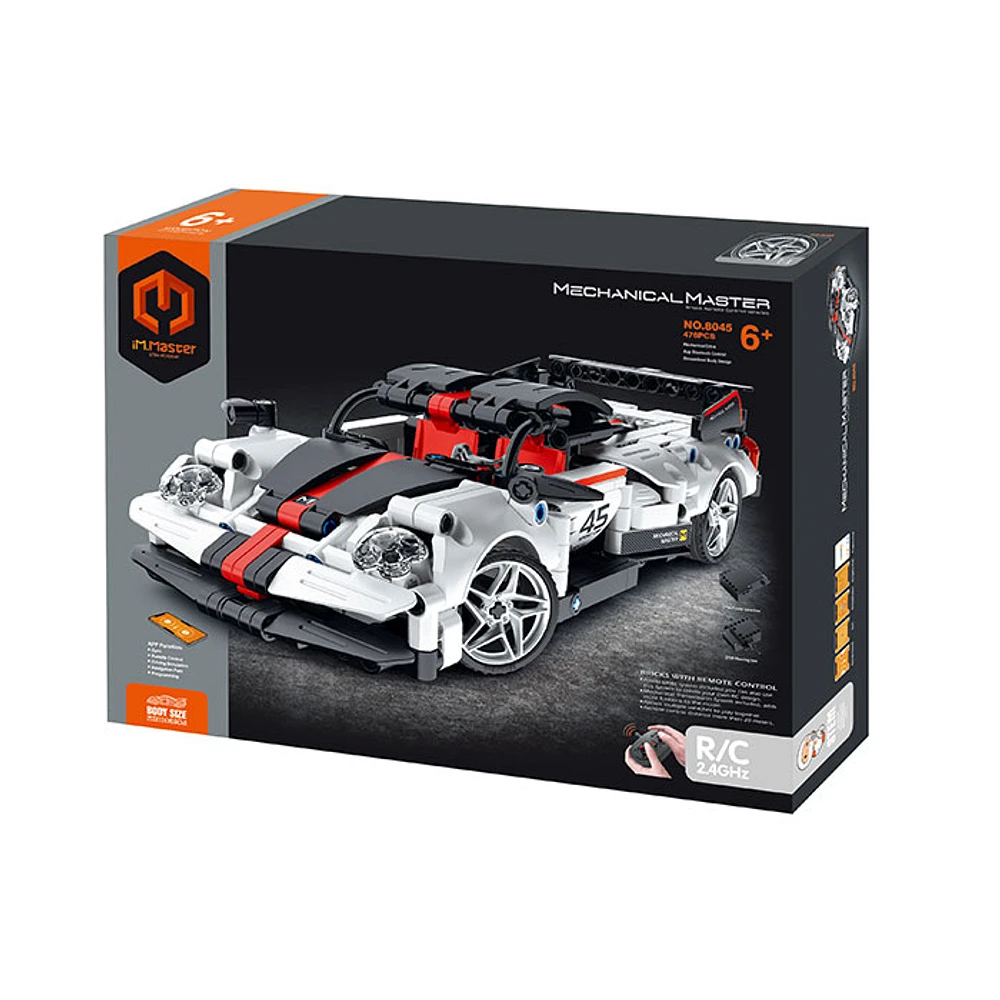 Remote Control and Application Programming Block Kit Super Car – 476 Pieces