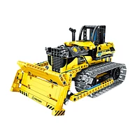 Remote Control and Application Programming Block Kit Crawler Bulldozer Mechanical Engineering 3 In 1 – 452 Pieces