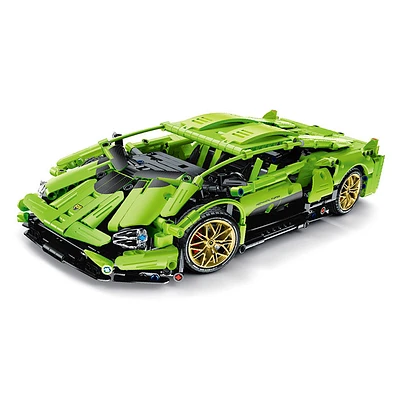 Block Kit Green Super Car – 1130 Pieces