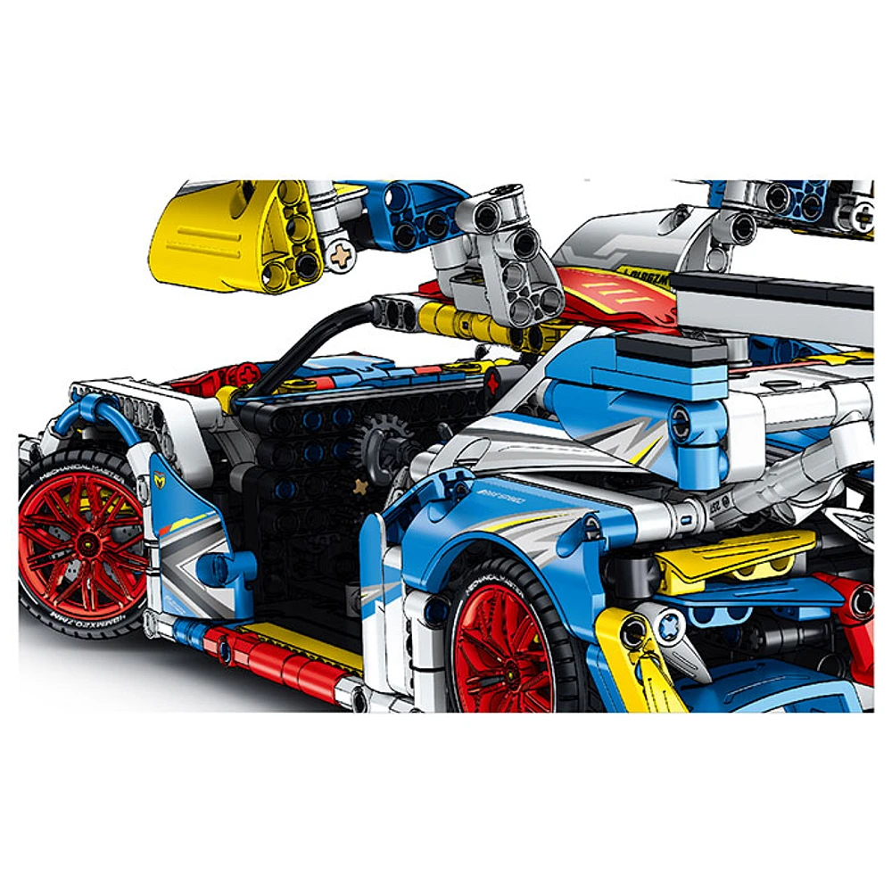 Block Kit Apollo Super Car – 1093 Pieces