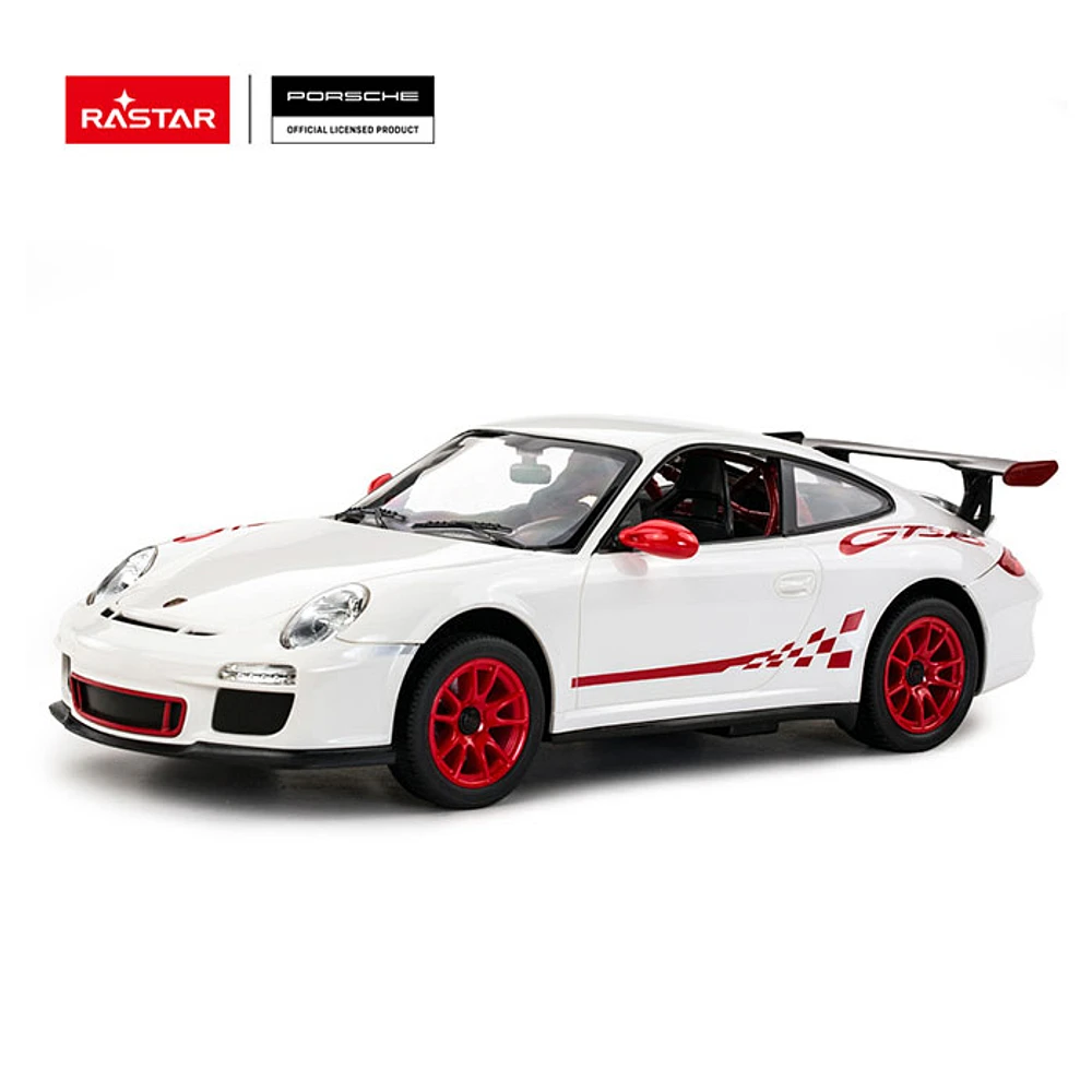 Rastar RC Porsche GT3 White 1.14 Licensed Remote Control Toy Car