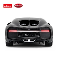 RC Bugatti Chiron Black 1.24 RC Model Toy Car