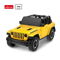 Die-Cast Jeep Wrangler Rubicon Yellow 1.43