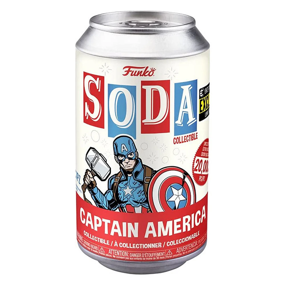 Funko Pop! Avengers Endgame Captain America  Soda Figure (Styles May Vary)