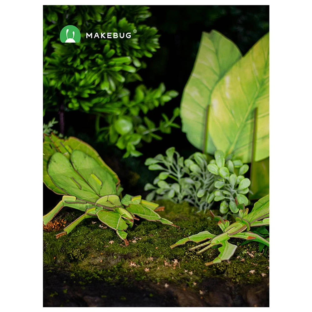 3D Puzzle Leaf Insect – 35 Pieces