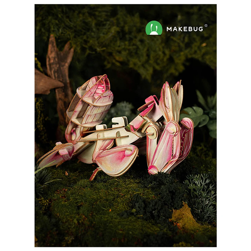 3D Puzzle Orchid Mantis – 92 Pieces