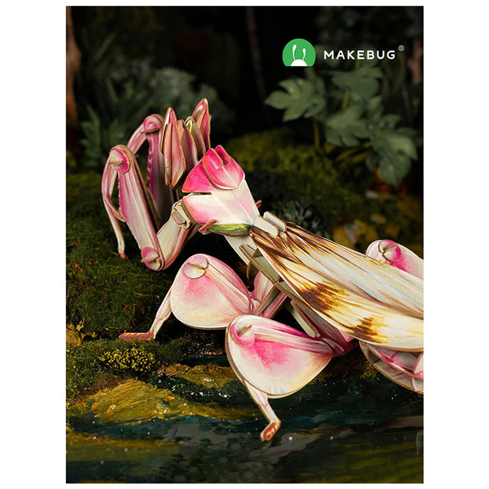 3D Puzzle Orchid Mantis – 92 Pieces