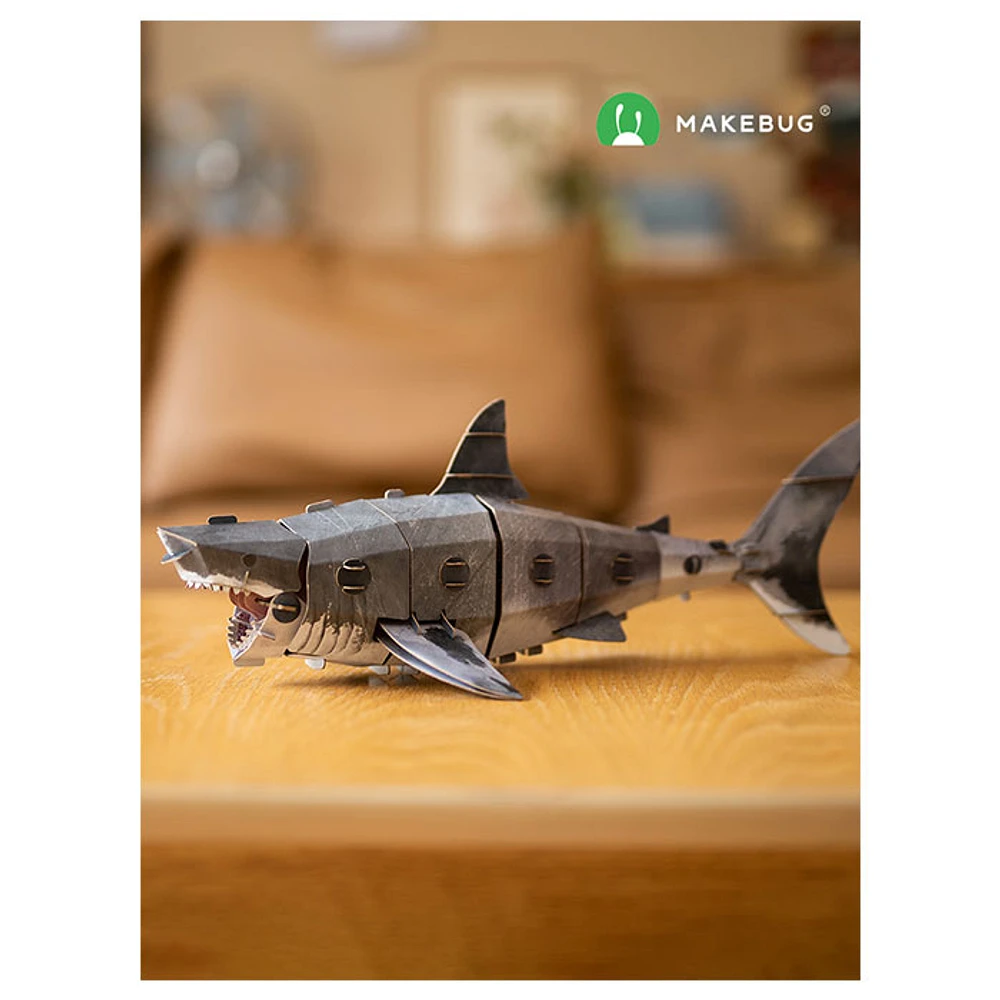 3D Puzzle Great White Shark – 99 Pieces