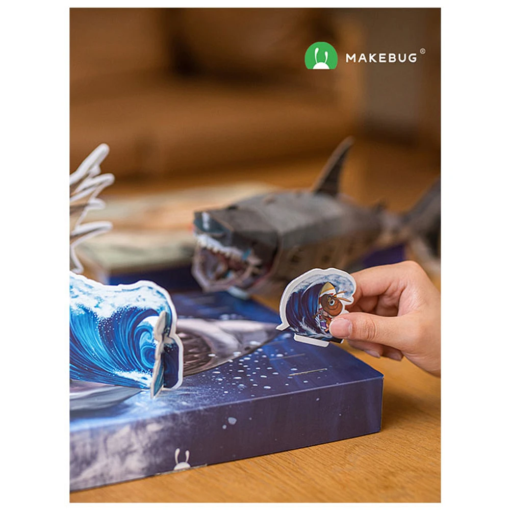 3D Puzzle Great White Shark – 99 Pieces