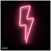 Bolt Pink Atomi Smart Neon LED Light Decorative Wall Art