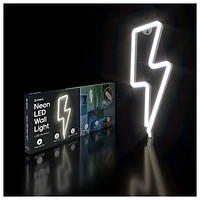 Atomi Smart Neon LED Light I Decorative Wall Art – Bolt White