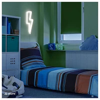 Atomi Smart Neon LED Light I Decorative Wall Art – Bolt White